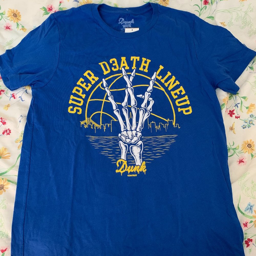 Golden State Warriors Dunk Contest Tee - Medium - Blue